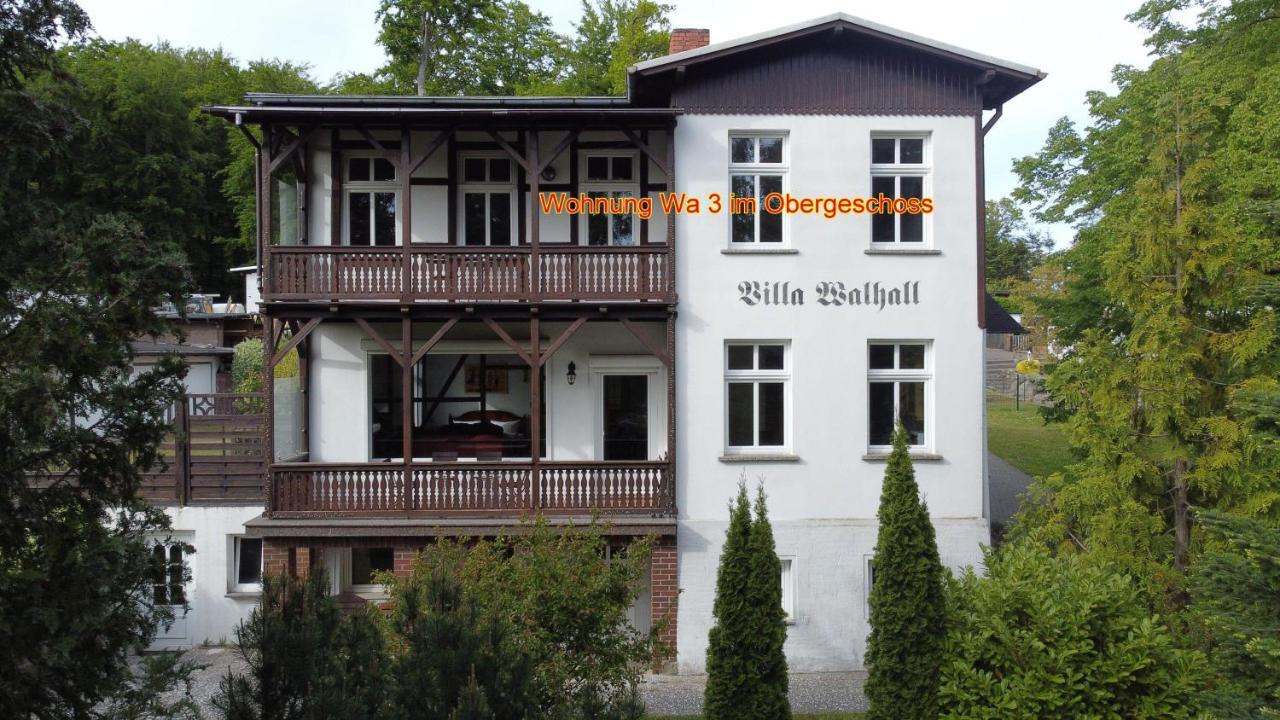 Sonnige-Ferienwohnung-100Qm-Im-1-Obergeschoss-Der-Villa-Walhall-In-Einem-Parkaehnlichen-Garten Sellin  Exterior photo